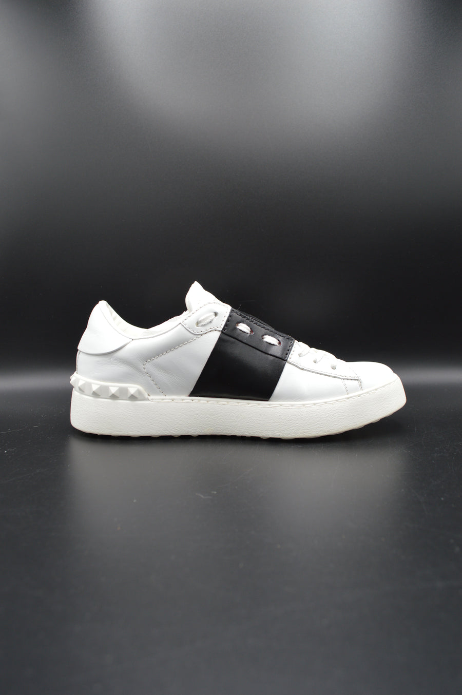 Valentino open blanc/noir - T36