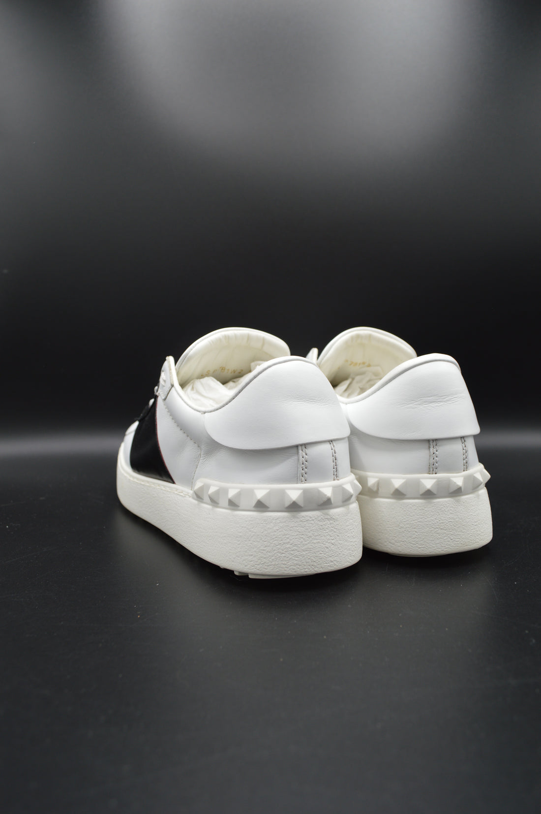 Valentino open blanc/noir - T36