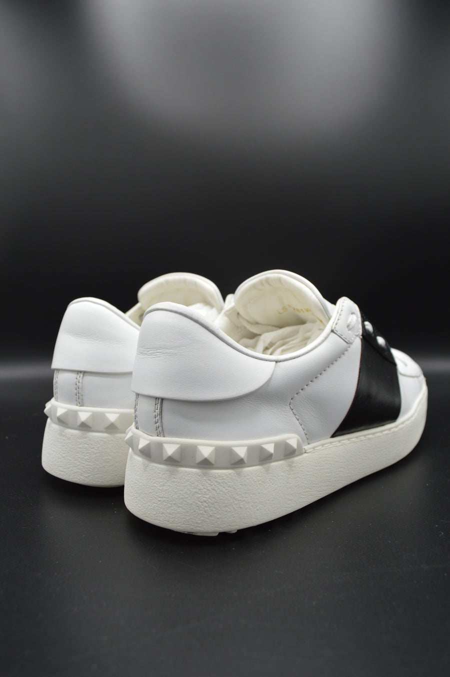 Valentino open blanc/noir - T36