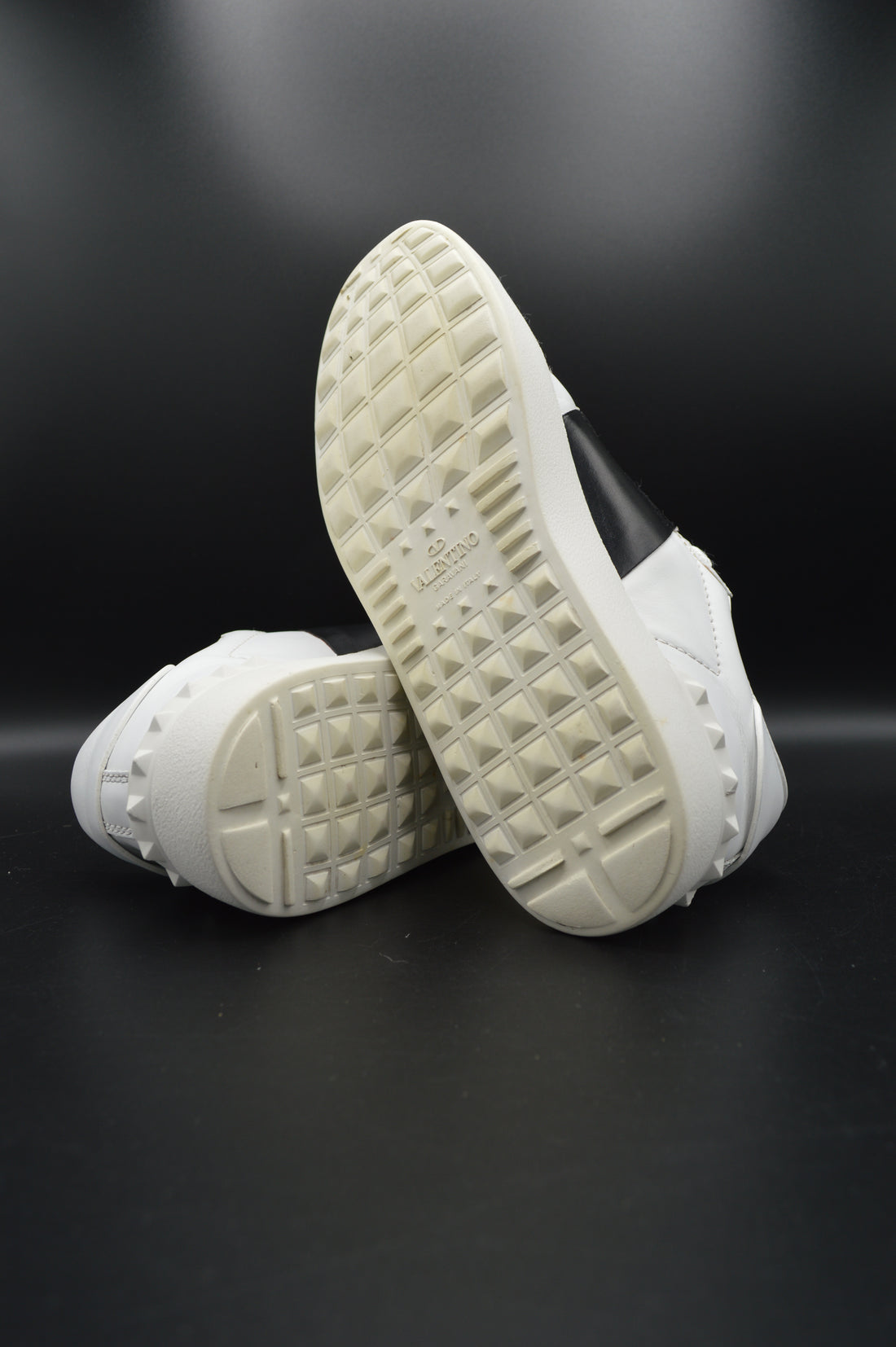 Valentino open blanc/noir - T36