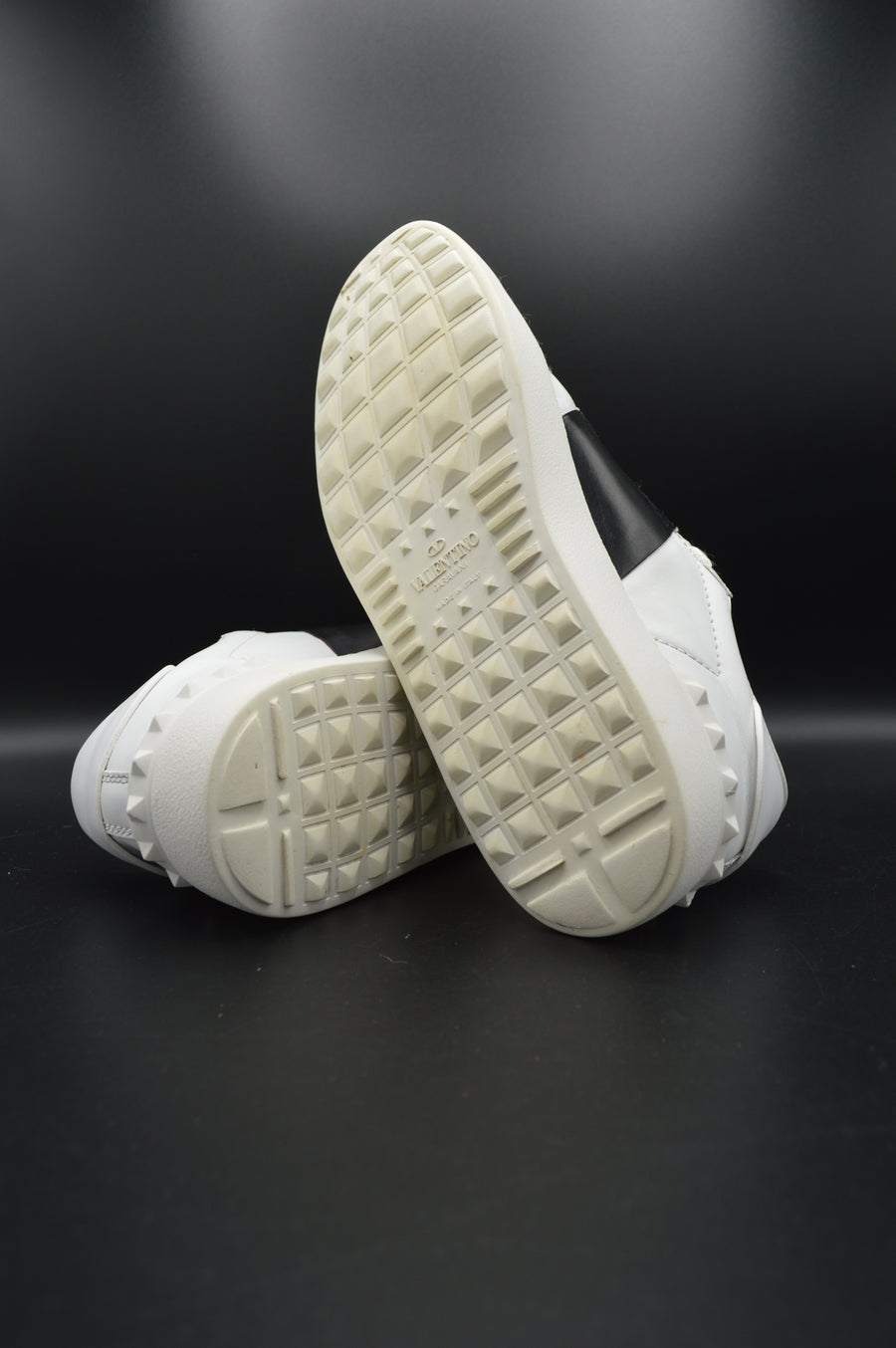 Valentino open blanc/noir - T36
