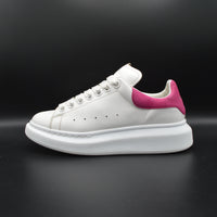Alexander Mcqueen oversize blanc/rose - T36,5