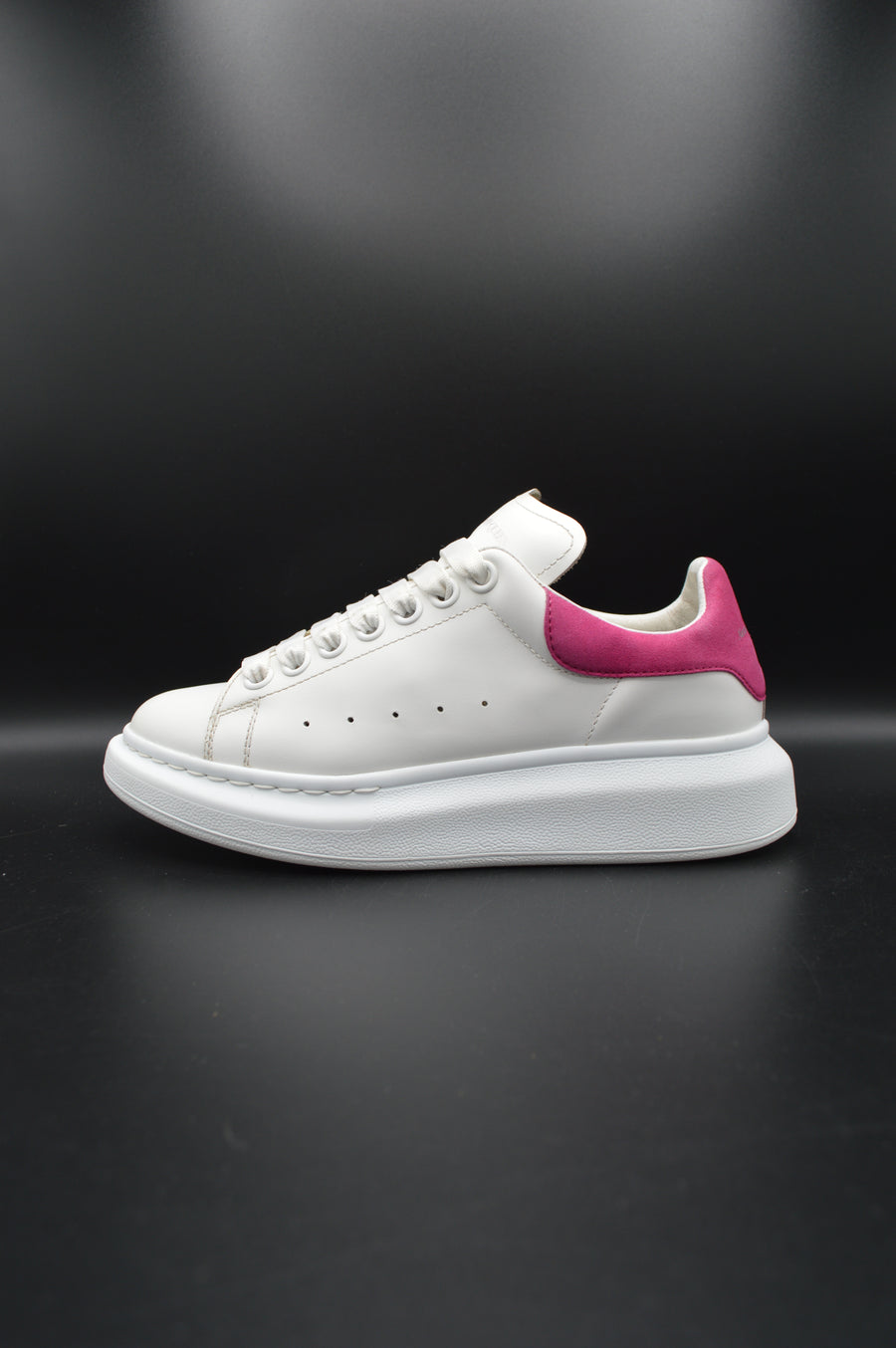Alexander Mcqueen oversize blanc/rose - T36,5