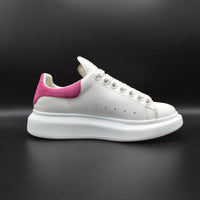 Alexander Mcqueen oversize blanc/rose - T36,5