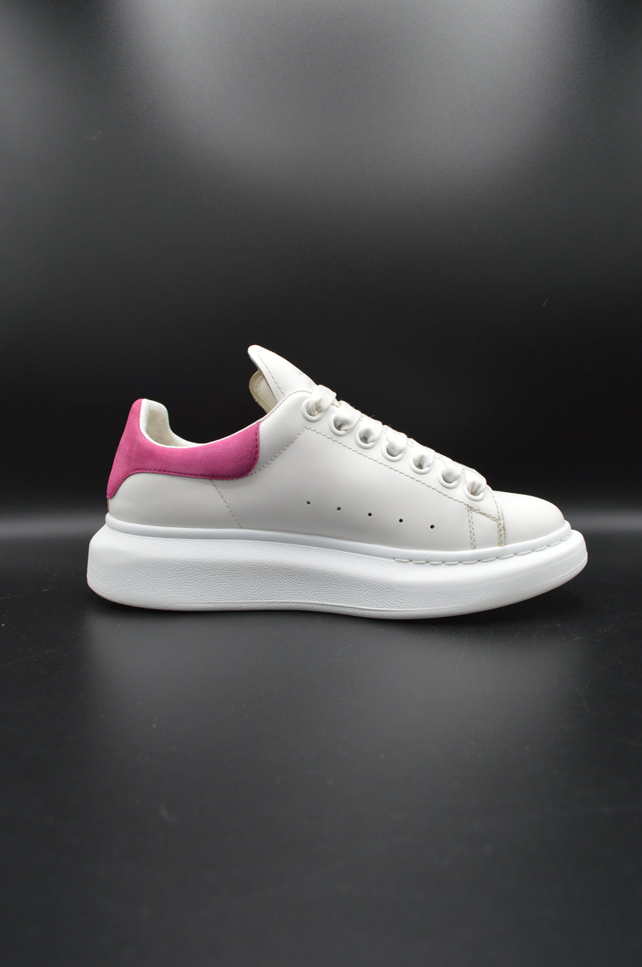 Alexander Mcqueen oversize blanc/rose - T36,5