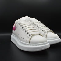 Alexander Mcqueen oversize blanc/rose - T36,5