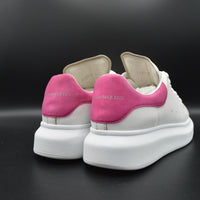 Alexander Mcqueen oversize blanc/rose - T36,5