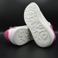 Alexander Mcqueen oversize blanc/rose - T36,5