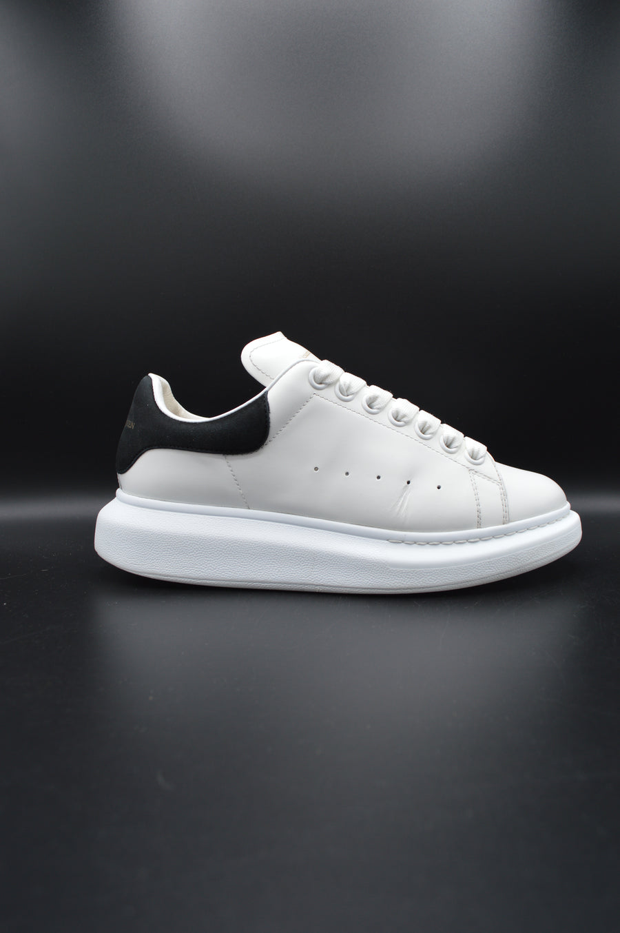 Alexander Mcqueen oversize blanc/noir - T38