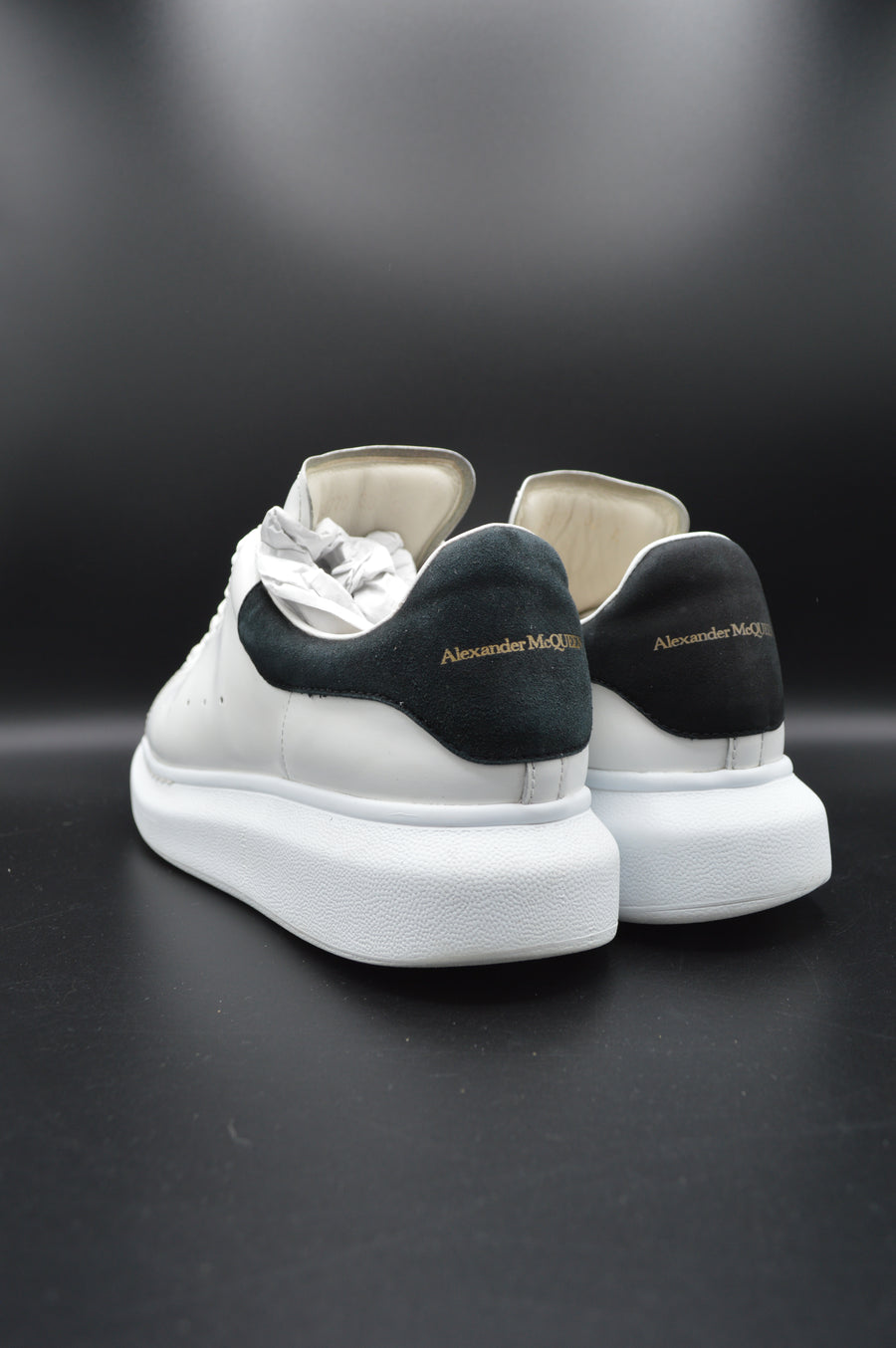 Alexander Mcqueen oversize blanc/noir - T38