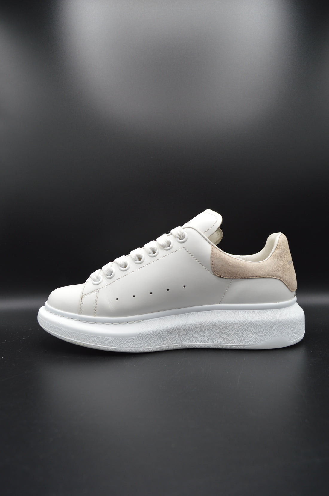 Alexander Mcqueen oversize blanc/beige - T38