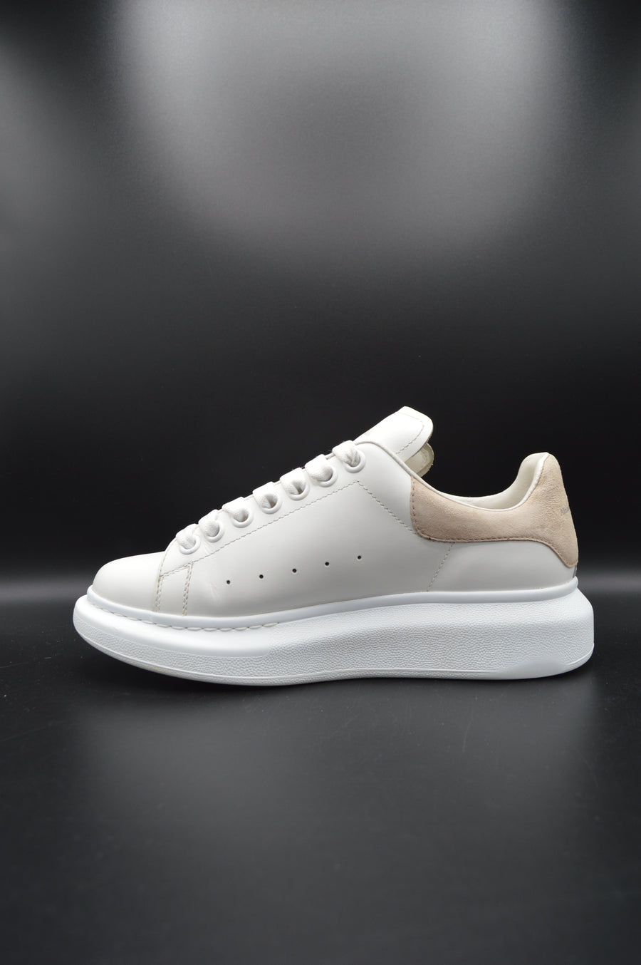 Alexander Mcqueen oversize blanc/beige - T38