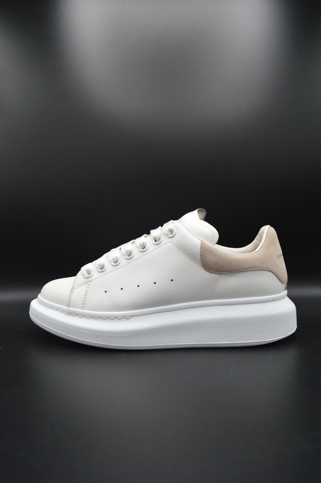 Alexander Mcqueen oversize blanc/beige - T38