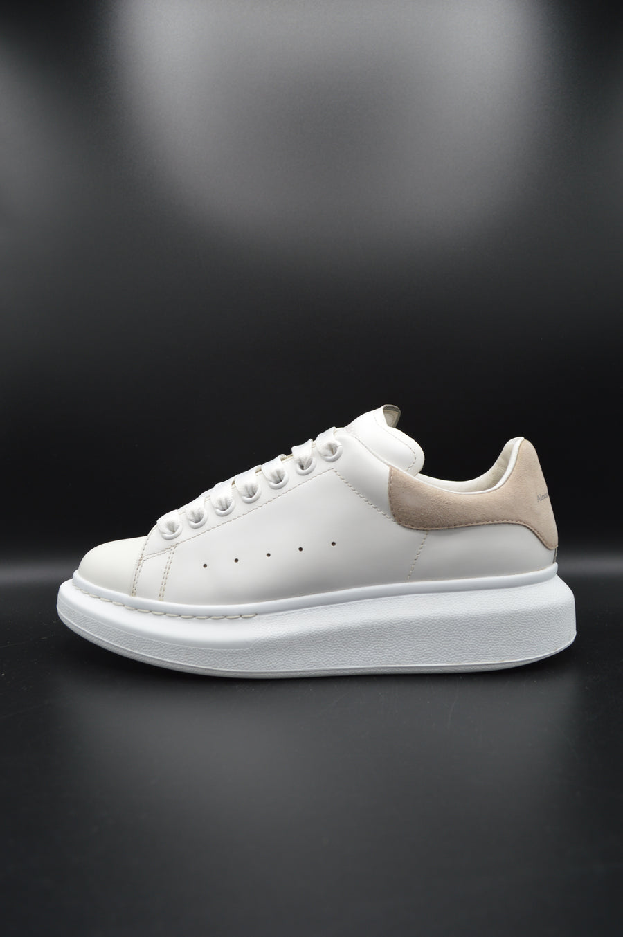 Alexander Mcqueen oversize blanc/beige - T38