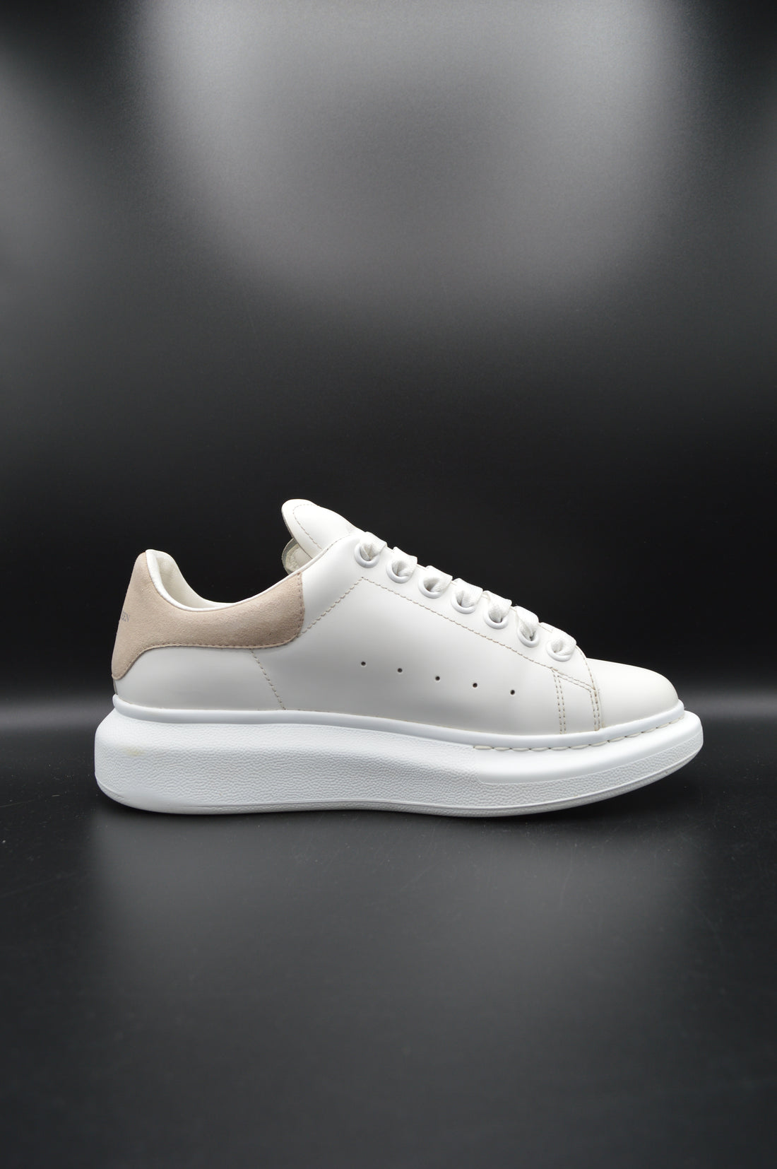 Alexander Mcqueen oversize blanc/beige - T38