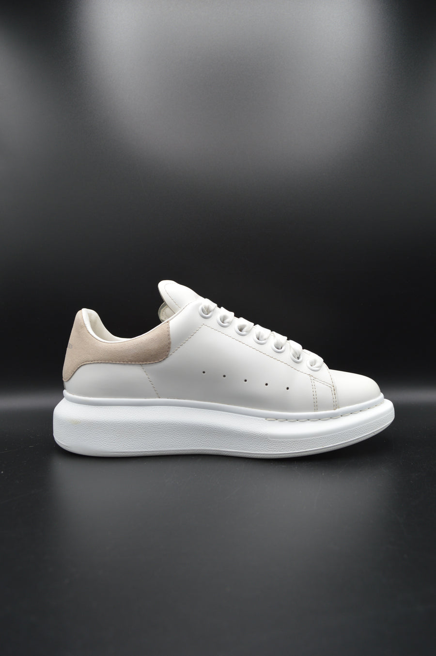 Alexander Mcqueen oversize blanc/beige - T38