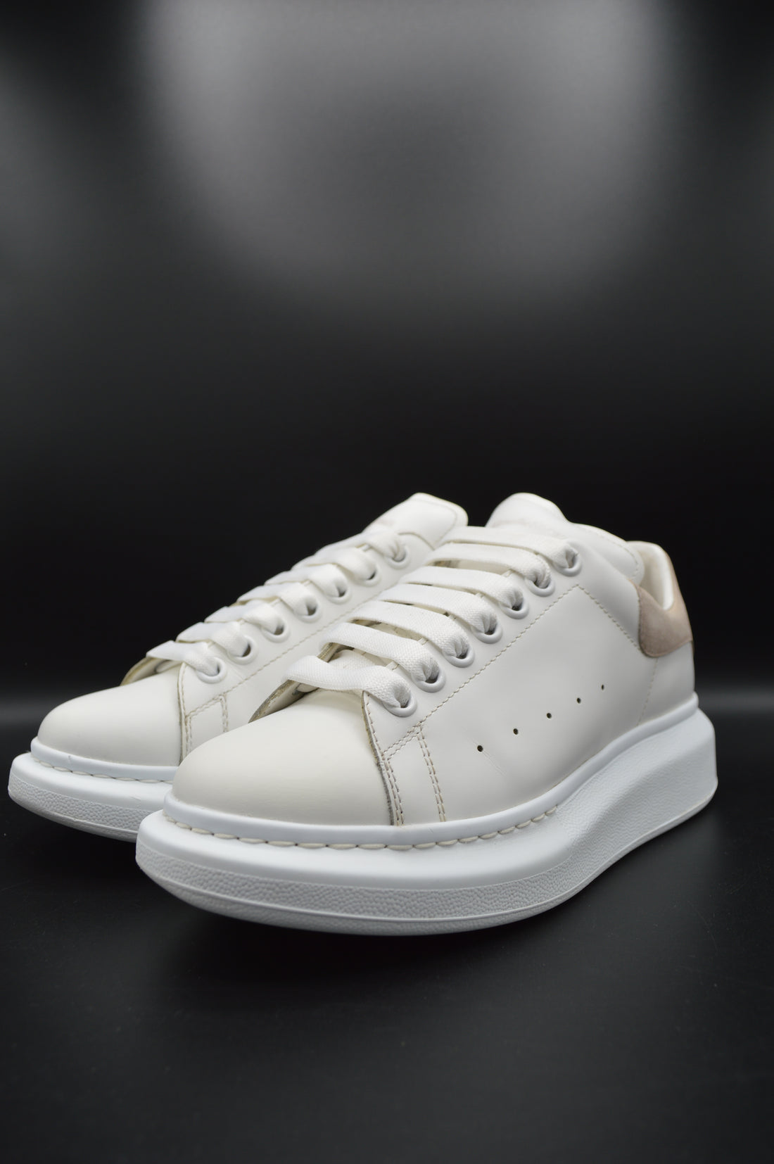 Alexander Mcqueen oversize blanc/beige - T38