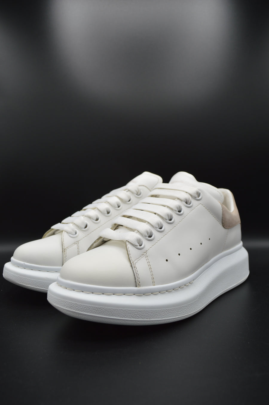 Alexander Mcqueen oversize blanc/beige - T38