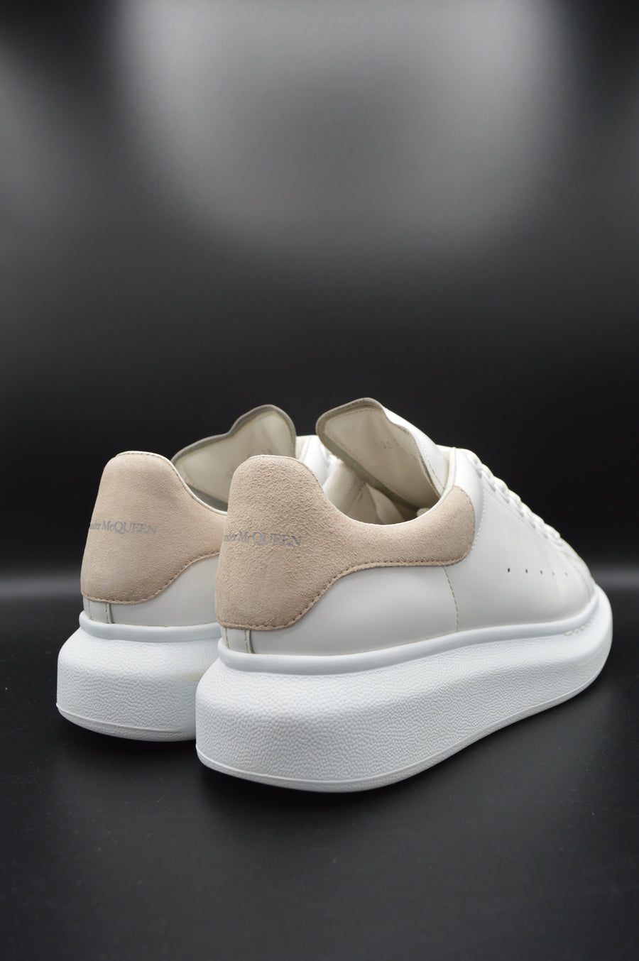 Alexander Mcqueen oversize blanc/beige - T38