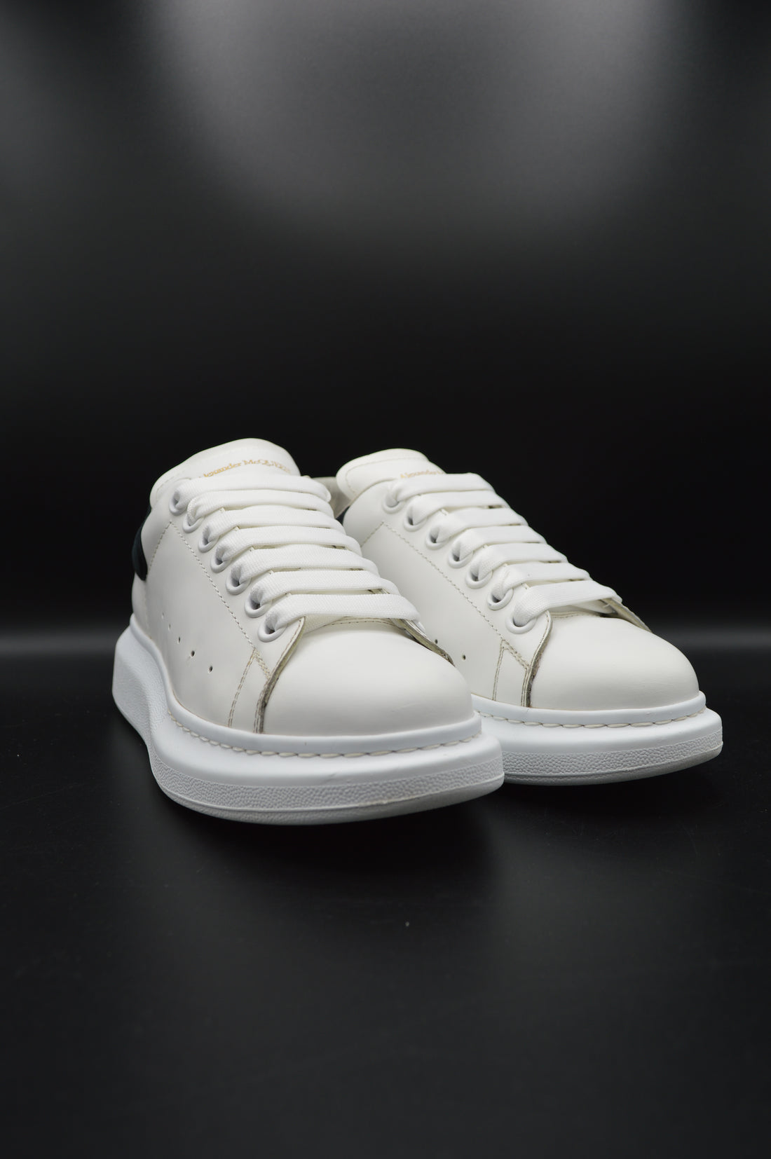 Alexander Mcqueen oversize blanc/noir - T38