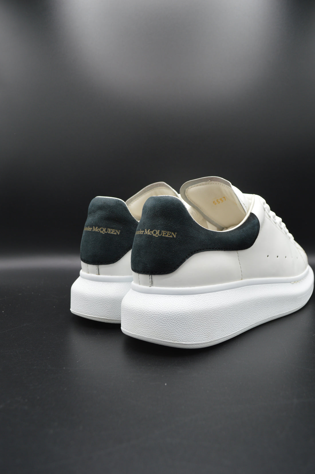 Alexander Mcqueen oversize blanc/noir - T38