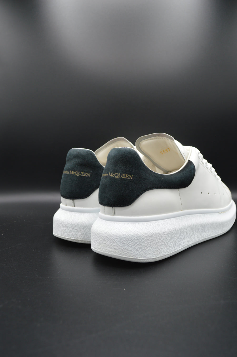 Alexander Mcqueen oversize blanc/noir - T38